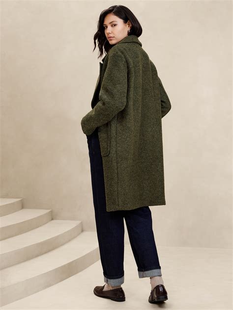 banana republic cocoon coats.